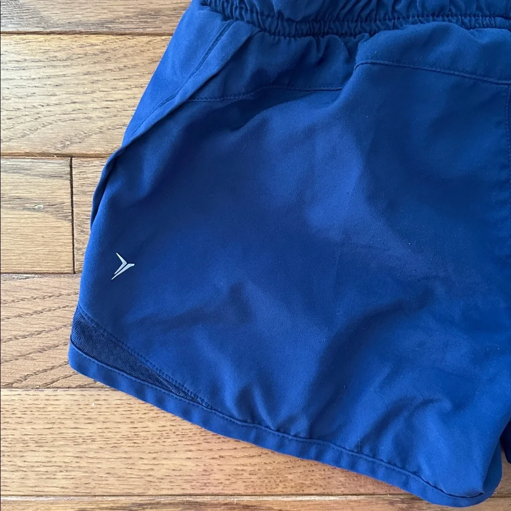 💙 OLD NAVY ACTIVE girls shorts go-Dri shorts size 8 navy blue VGUC youth